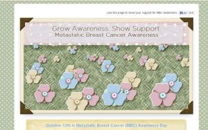 Grow Awareness of Metastatic Breast Cancer